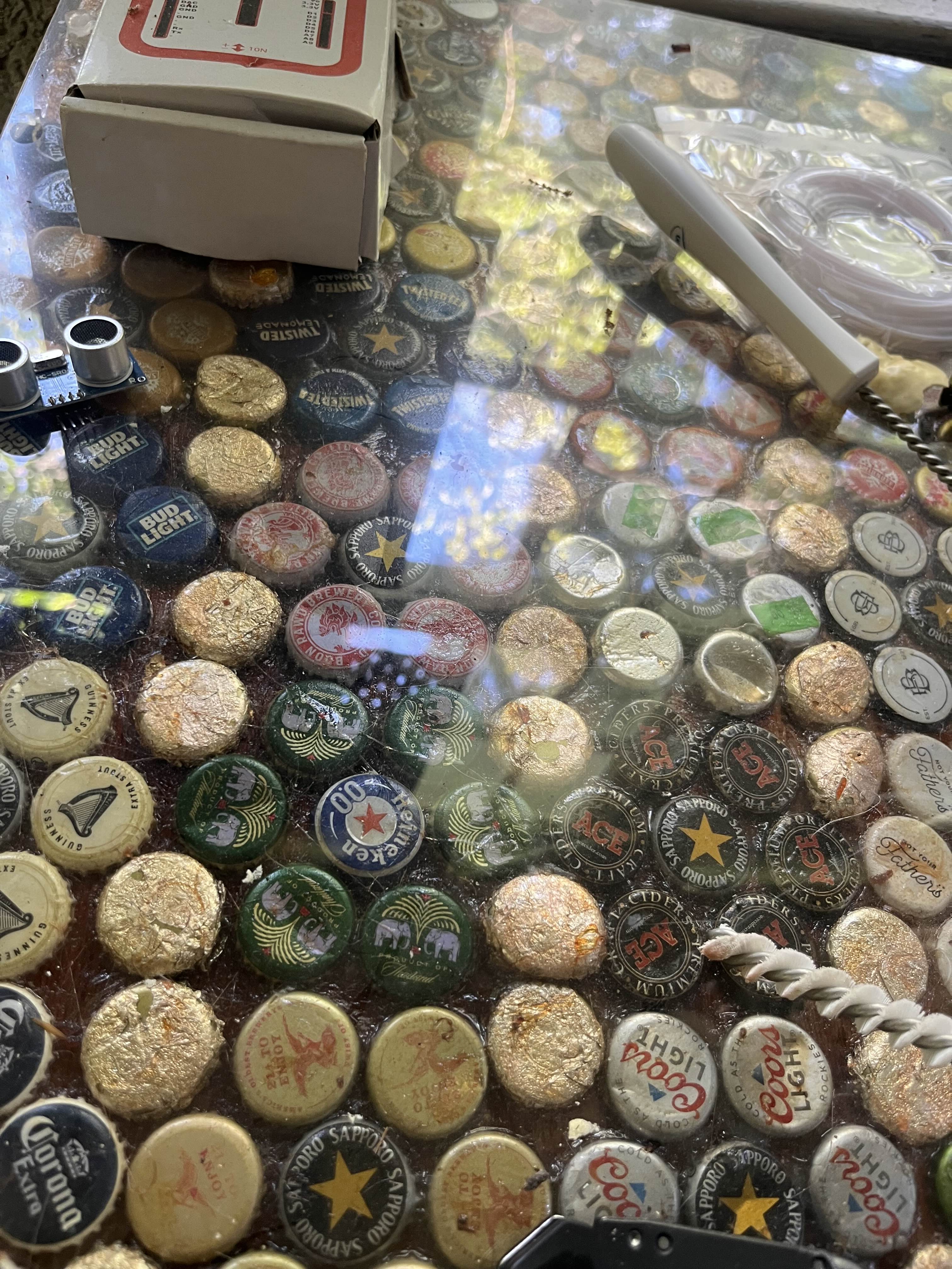 Old Bottlecap Table 1