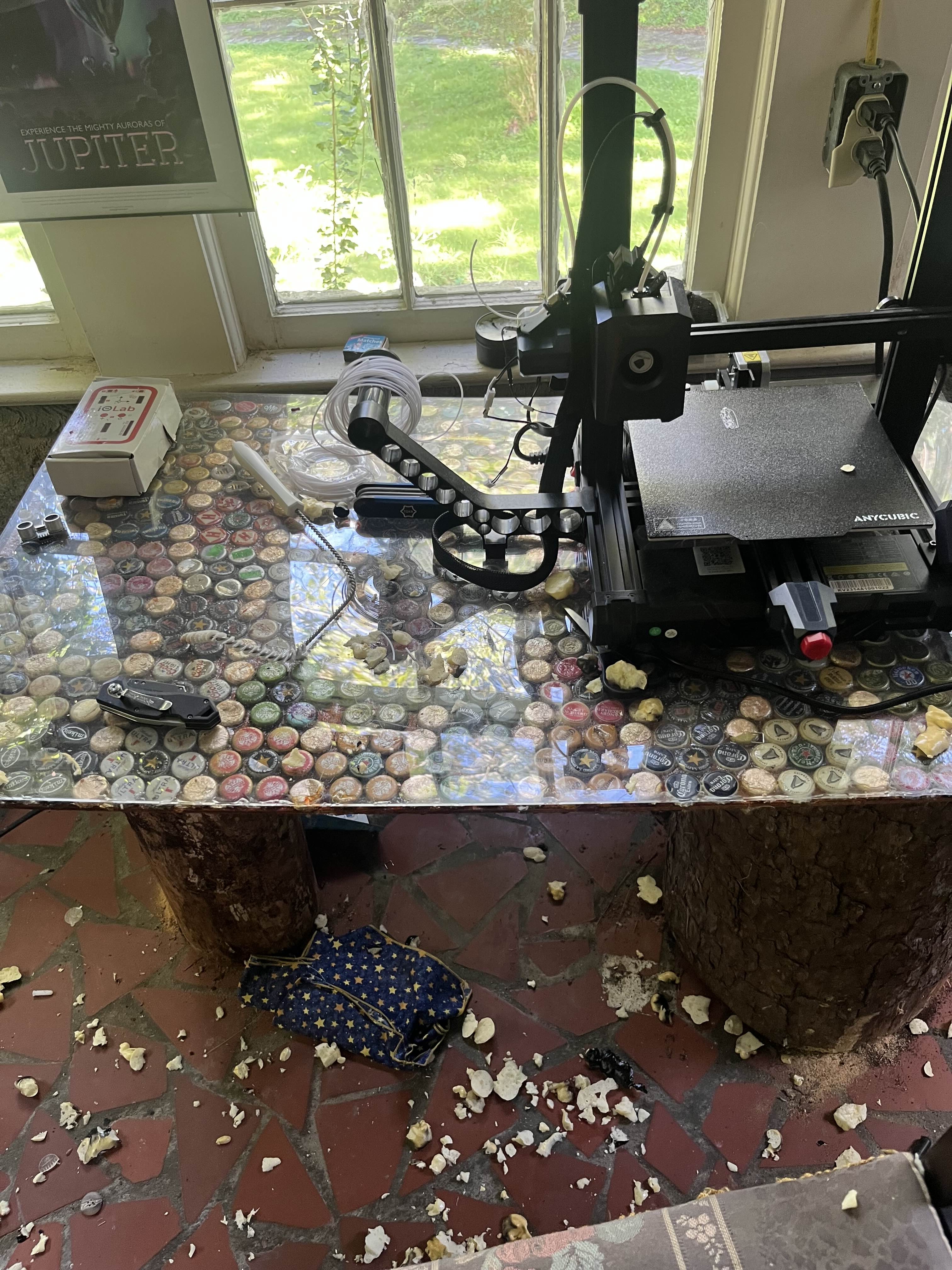Old Bottlecap Table 2